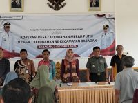 Fasilitas Pengembangan Usaha Ekonomi Masyarakat Melalui Koperasi Desa/Kelurahan Merah Putih Se- Kecamatan Bababan.