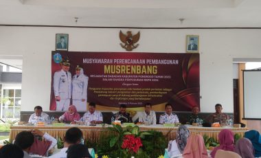 MUSRENBANG KECAMATAN BABADAN KABUPATEN PONOROGO TAHUN 2023