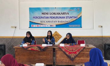 MINI LOKAKARYA PERCEPATAN PENURUNAN STUNTING KECAMATAN BABADAN